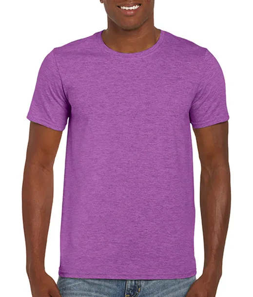  Softstyle® kratka majica od prstenastog pamuka, 153 g/m² - Gildan Heather Radiant Orchid