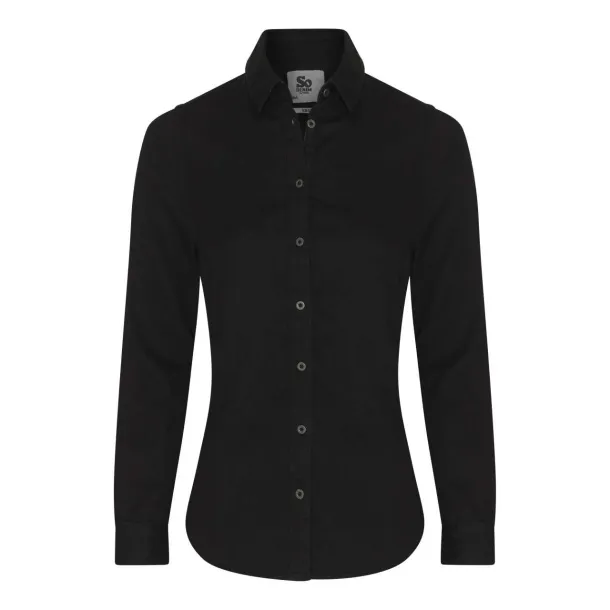  LUCY DENIM SHIRT - So Denim Black