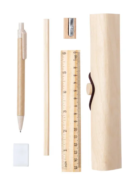 Outline stationery set Natural