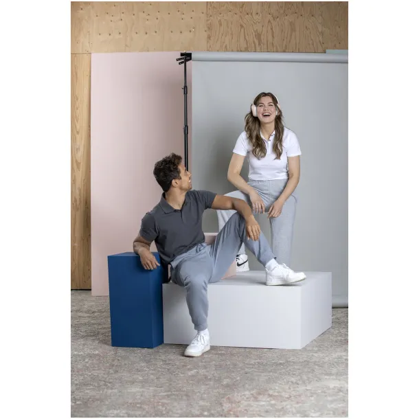 Graphite GOTS organska ženska polo majica kratkih rukava - Elevate NXT Crna