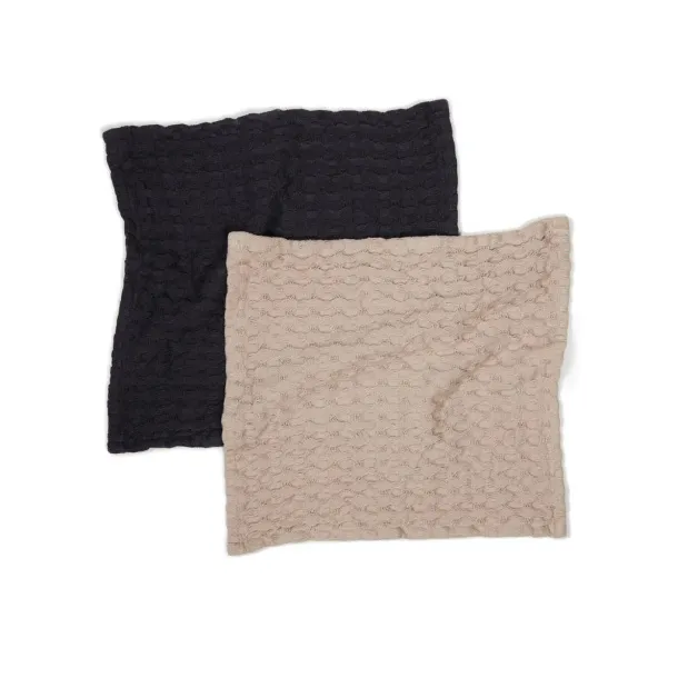  VINGA Cromer waffle dish cloth, 2 pcs - Vinga Black 