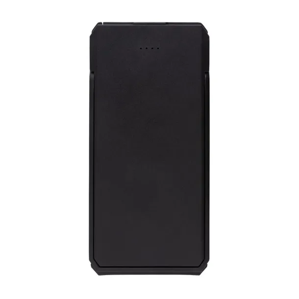  Skywave solarna prijenosna baterija od RCS reciklirane plastike, 10 000 mAh - XD Xclusive Crna