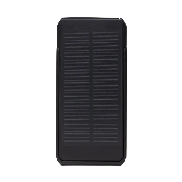  Skywave solarna prijenosna baterija od RCS reciklirane plastike, 10 000 mAh - XD Xclusive Crna