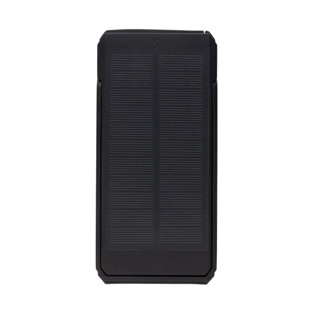  Skywave solarna prijenosna baterija od RCS reciklirane plastike, 10 000 mAh - XD Xclusive Crna