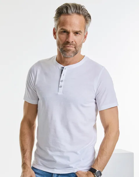  Men's Henley HD T - Russell 