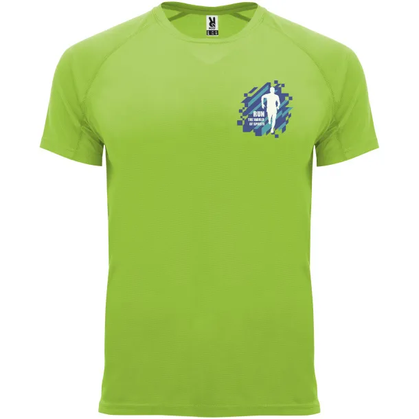 Bahrain short sleeve men's sports t-shirt - Roly Lime