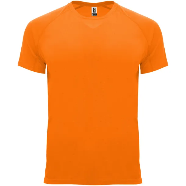 Bahrain short sleeve men's sports t-shirt - Roly Fluor Orange