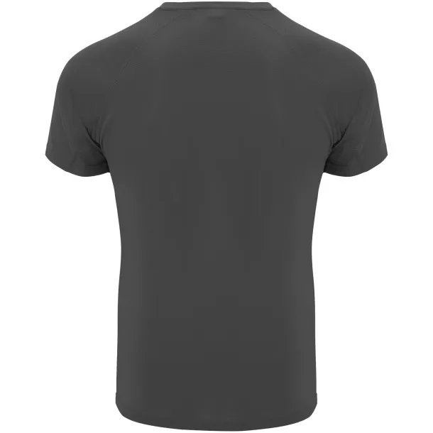 Bahrain short sleeve men's sports t-shirt - Roly Dark Lead