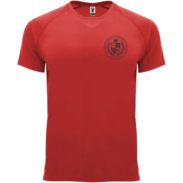 Bahrain short sleeve men's sports t-shirt - Roly Red