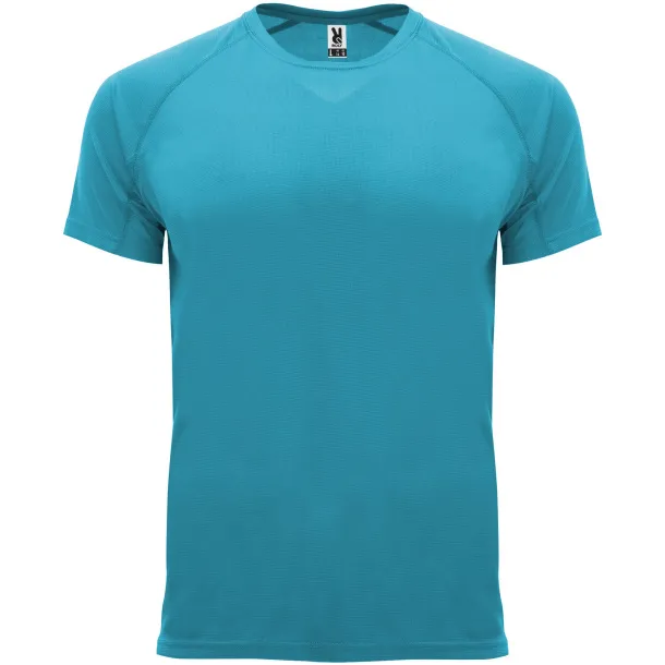 Bahrain short sleeve men's sports t-shirt - Roly Turquois