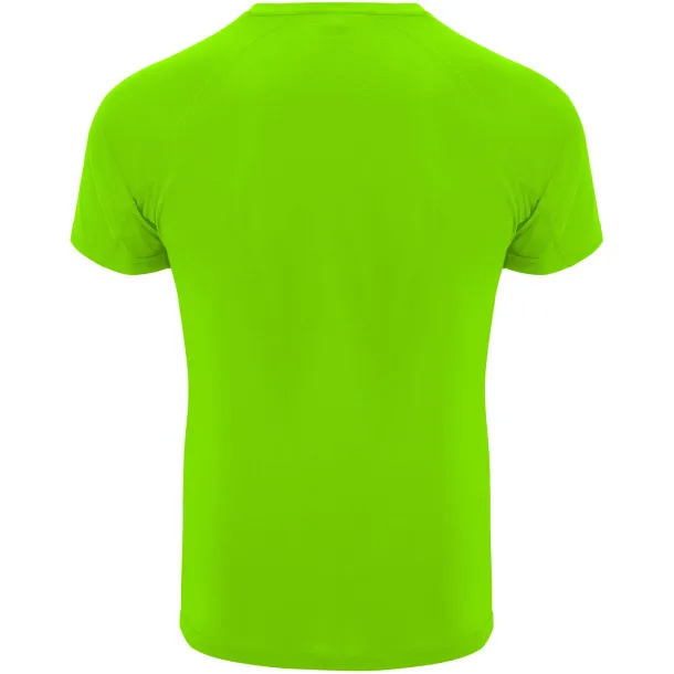 Bahrain short sleeve men's sports t-shirt - Roly Fluor Green