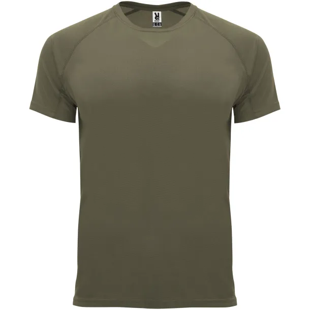 Bahrain short sleeve men's sports t-shirt - Roly Militar Green