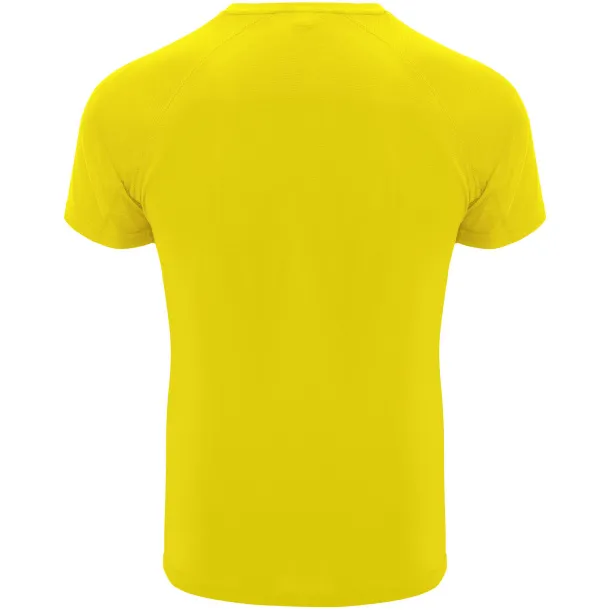 Bahrain short sleeve men's sports t-shirt - Roly Yellow