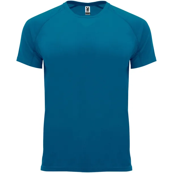 Bahrain short sleeve men's sports t-shirt - Roly Moonlight Blue