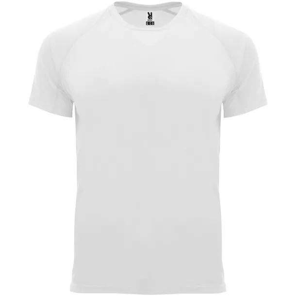 Bahrain short sleeve men's sports t-shirt - Roly White