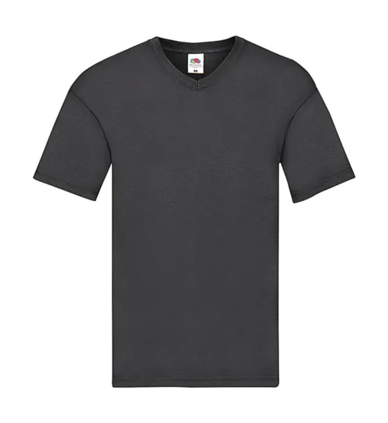  Original V-Neck T - Fruit of the Loom Light Graphite