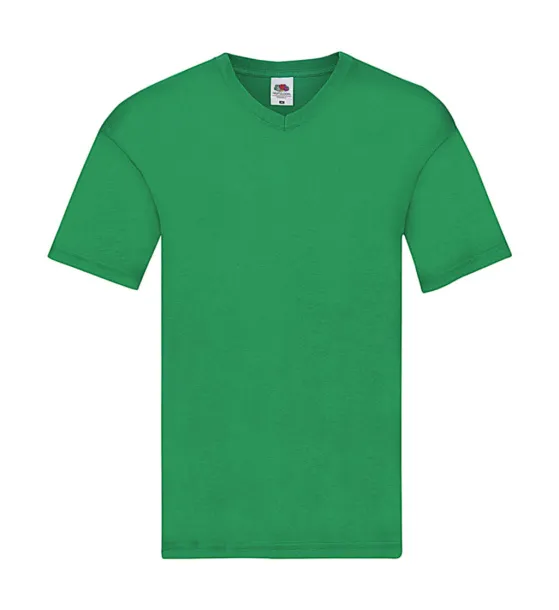  Original V-Neck T - Fruit of the Loom Kelly Green