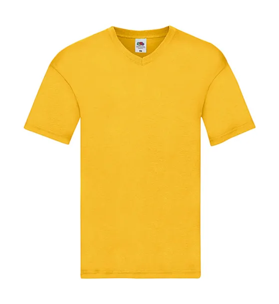  Original V-Neck T - Fruit of the Loom Sunflower