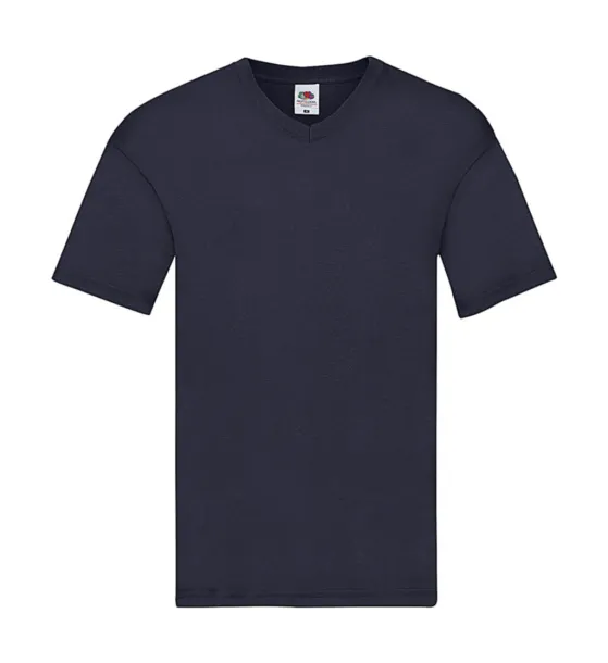  Klasična kratka majica s V-izrezom, 145 g/m² - Fruit of the Loom Mornarsko plava