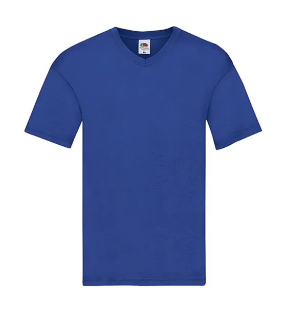  Original V-Neck T - Fruit of the Loom Royal blue