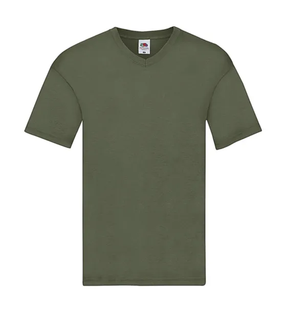  Original V-Neck T - Fruit of the Loom Classic Olive