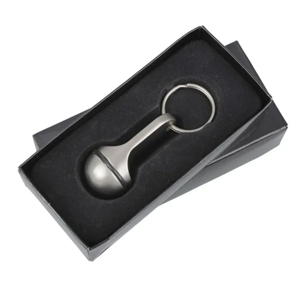 OLD metal key ring Silver