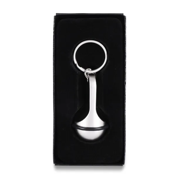 OLD metal key ring Silver