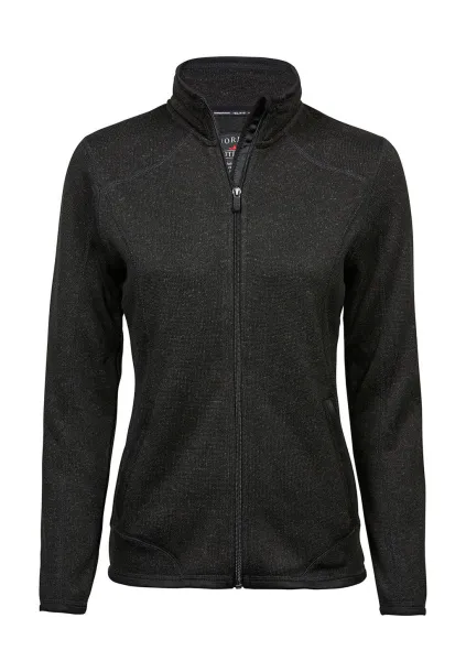  Ladies Outdoor Fleece Jacket - Tee Jays Black