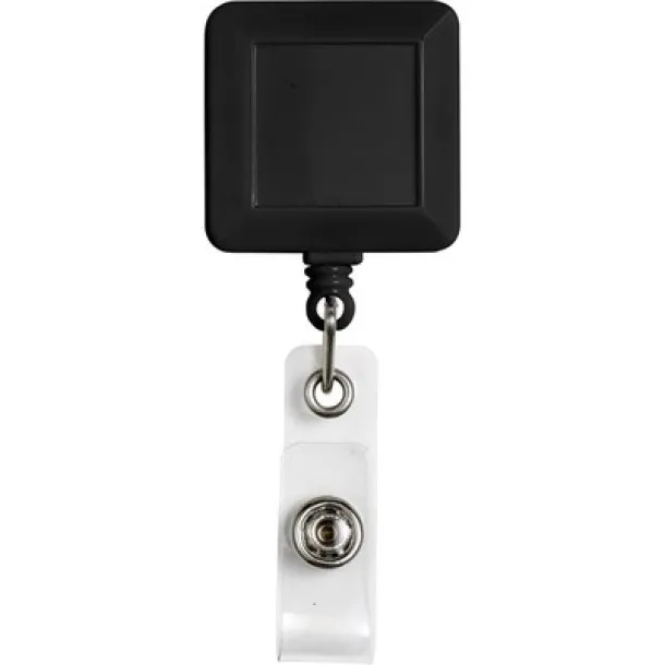  Ski-pass s uvlačnim kabelom cca. 75 cm black