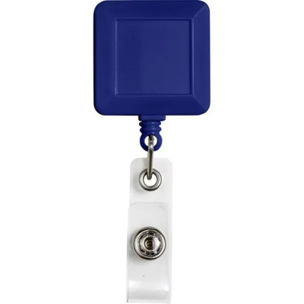  Ski-pass s uvlačnim kabelom cca. 75 cm navy blue