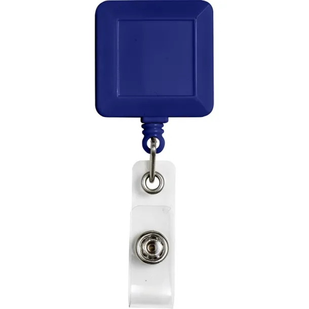  Ski-pass s uvlačnim kabelom cca. 75 cm navy blue