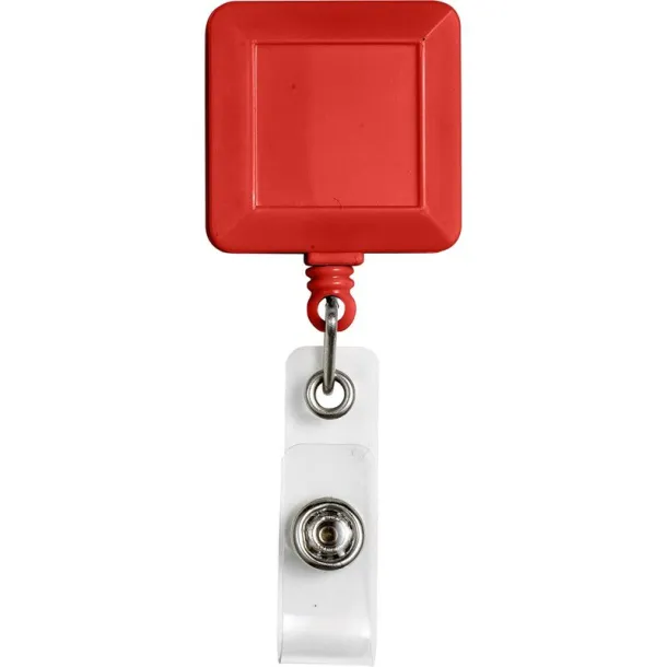 Ski-pass s uvlačnim kabelom cca. 75 cm red