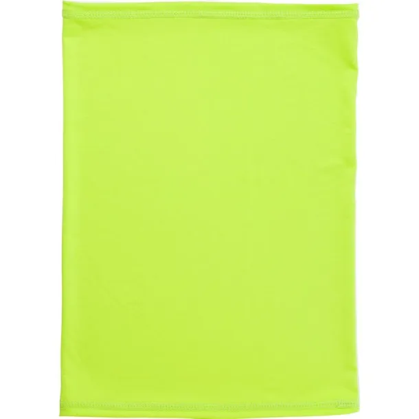  Face and neck cover lime green