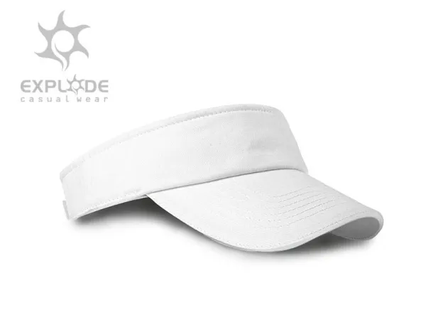 CABRIO sunvisor - EXPLODE White