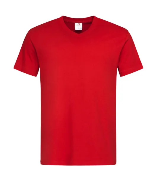  Classic-T V-Neck - Stedman Scarlet Red