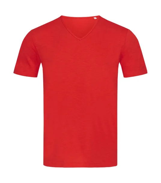  Shawn V-neck Men - Stedman Crimson Red