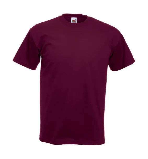  Super Premium Tee - Fruit of the Loom Burgundy