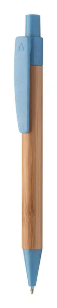 Boothic bamboo ballpoint pen Blue Natural