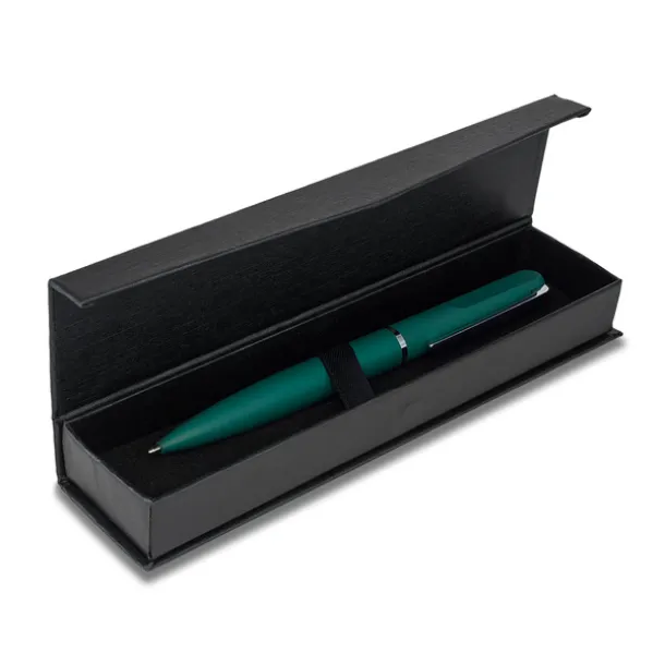 SABA metal ballpen in a box Dark green