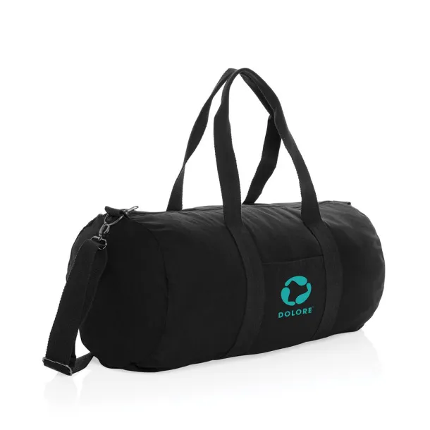  Impact AWARE™ 285 gsm duffle torba od r-platna - XD Collection Crna 