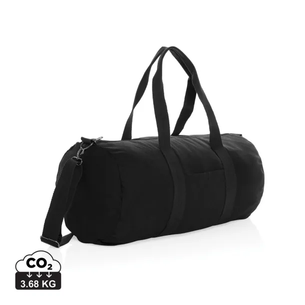  Impact AWARE™ 285 gsm duffle torba od r-platna - XD Collection Crna 