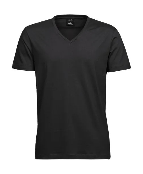  Muška kratka majica s V-izrezom, 185 g/m² - Tee Jays Tamno siva