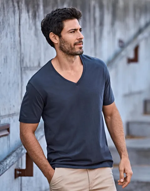  Men's Fashion V-Neck Sof Tee - Tee Jays