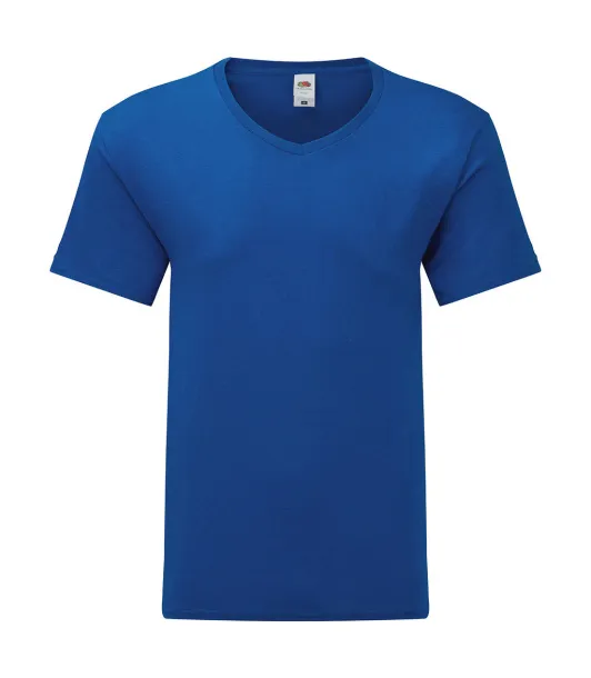  Iconic 150 V Neck T - Fruit of the Loom Royal blue