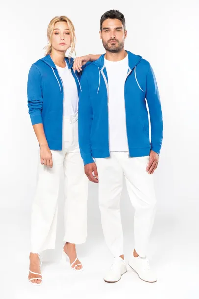  Lagana hoodica s patentom, 180 g/m2 - Kariban Crvena