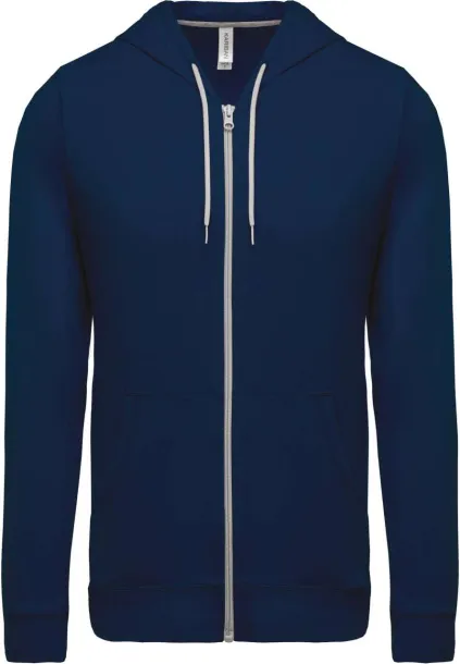  LIGHTWEIGHT COTTON HOODED SWEATSHIRT - Kariban Navy