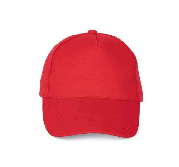  HEAVY COTTON CAP - 5 PANELS - K-UP Red