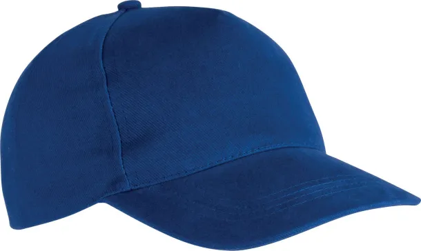  HEAVY COTTON CAP - 5 PANELS - K-UP Royal blue