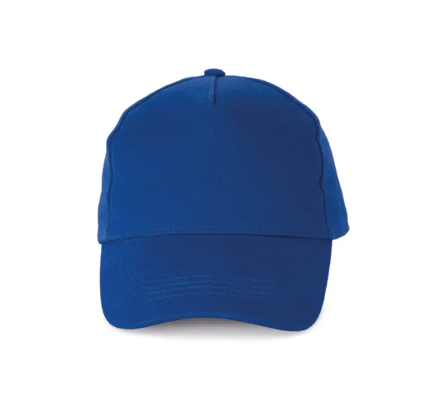  HEAVY COTTON CAP - 5 PANELS - K-UP Royal blue