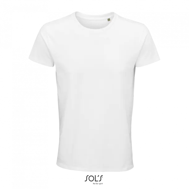  SOL'S CRUSADER MEN - ROUND-NECK FITTED JERSEY T-SHIRT - SOL'S White